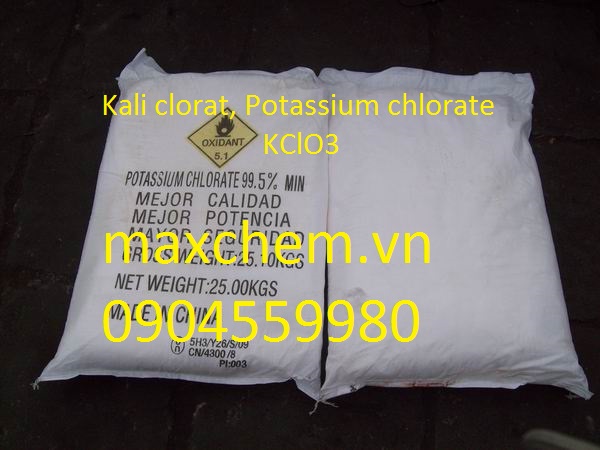 Kali clorat, Potassium chlorate, KClO3
