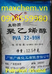 Polyvinyl alcohol, PVA 22 – 99
