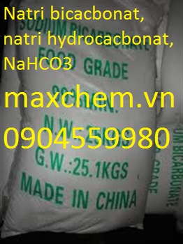 Natri bicacbonat, natri hydrocacbonat, NaHCO3